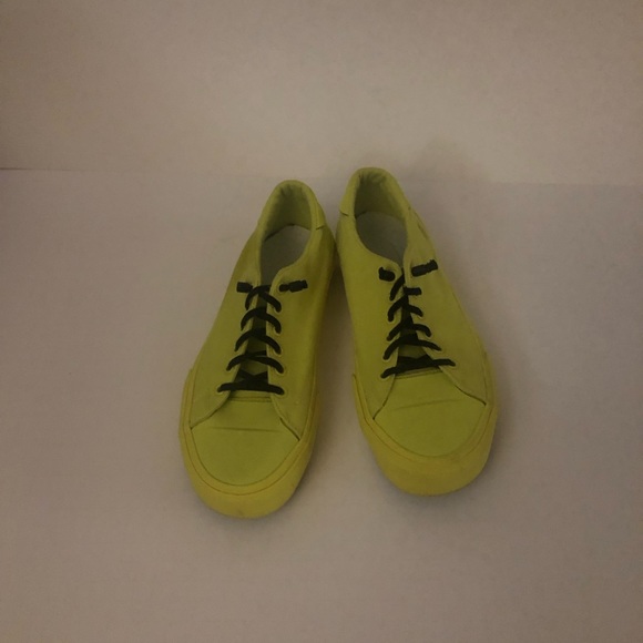 Straye Stanley Shoe ‘Safety Yellow’ Laces Included!! Plus I put slip on laces!! - Picture 2 of 6